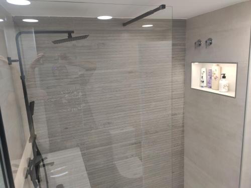 Koupelna v ubytování Ático con vistas en Salobreña