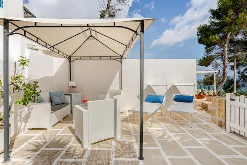 Posezení v ubytování Seashell mare, natura e relax