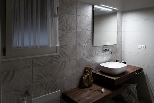 Koupelna v ubytování Casa Pemogi