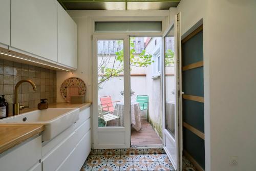 Kuchyň nebo kuchyňský kout v ubytování La Maisonette - Les Demeures d'Adrien