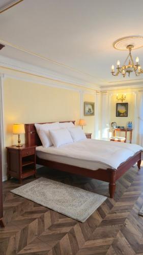 Postel nebo postele na pokoji v ubytování Willa Jana