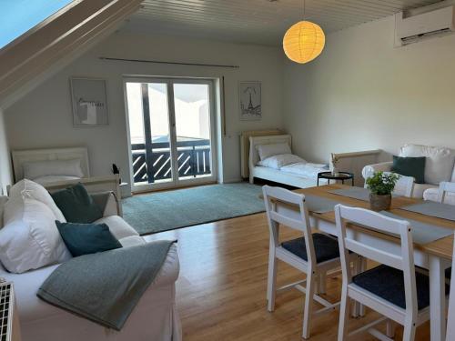 Χώρος καθιστικού στο Apartment Paris