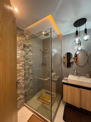 Koupelna v ubytování Luxury apartment in Tangier