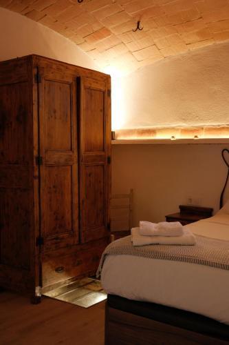 Postel nebo postele na pokoji v ubytování Can Joan Loft Alt Empordà