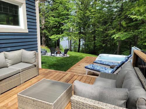 Zahrada ubytování View and access to Lake Orford - Spa - Australe