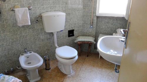 Koupelna v ubytování Hotel Delhy