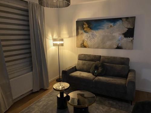 Χώρος καθιστικού στο Apartment Alana