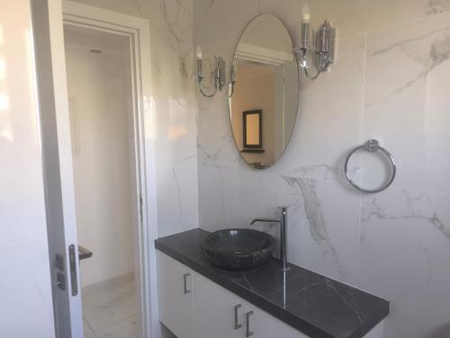 Koupelna v ubytování Lux studio apartment