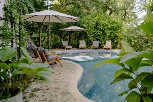 Πισίνα στο ή κοντά στο Tierra Encantada