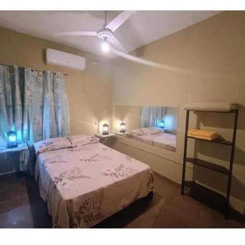 Voodi või voodid majutusasutuse Alojamiento Marlugm toas