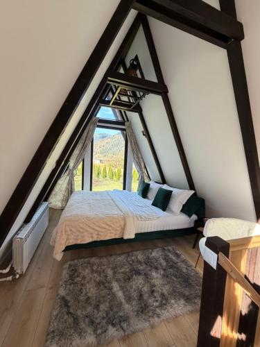 Postel nebo postele na pokoji v ubytování Zago Alpin