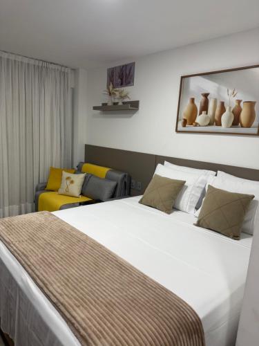 Postel nebo postele na pokoji v ubytování Plenitur Pe na Areia