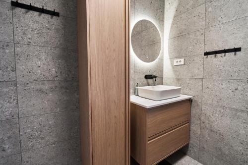 Koupelna v ubytování Alpine View Premium