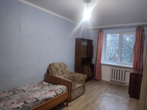 Χώρος καθιστικού στο Дешева квартира