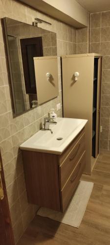 Et badeværelse på Lo Sguardo sulla Valle