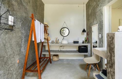 Ένα μπάνιο στο Casa Mantra