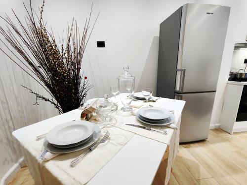 Η κουζίνα ή μικρή κουζίνα στο Filipos Apartment