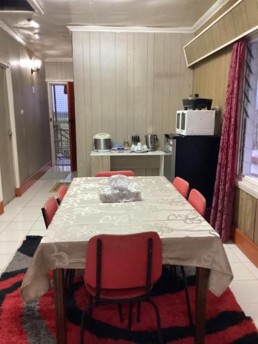 Kuchyň nebo kuchyňský kout v ubytování VeKay Apartment