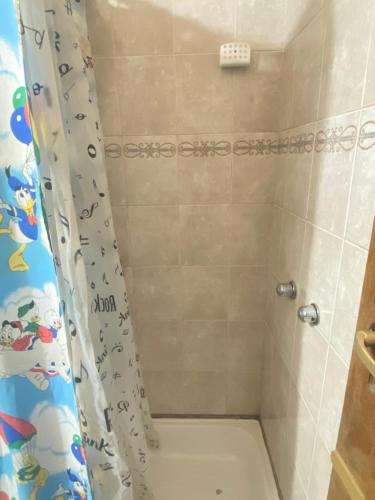 Koupelna v ubytování Descanso Fueguino