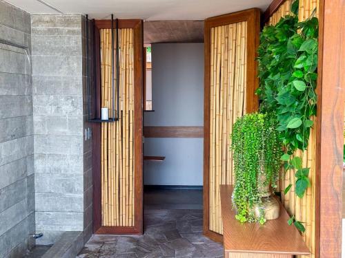 Koupelna v ubytování NEW TIME- Conforto e Excelência SC Hospedagens Premium