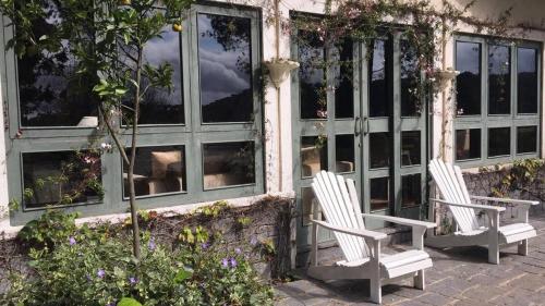 Jardin de l'établissement Vila dos Pinheiros