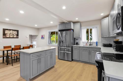 Kuchyň nebo kuchyňský kout v ubytování Serenity Farmhouse