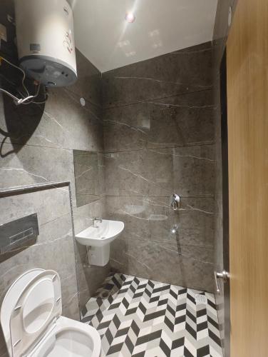 Ένα μπάνιο στο Hotel Elev11