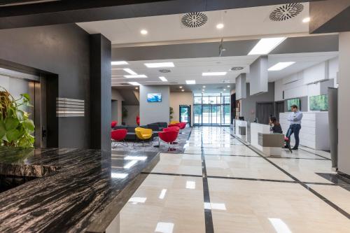 Posezení v ubytování ibis Styles Nowy Sacz