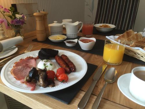 Mad på bed and breakfast-stedet eller i nærheden