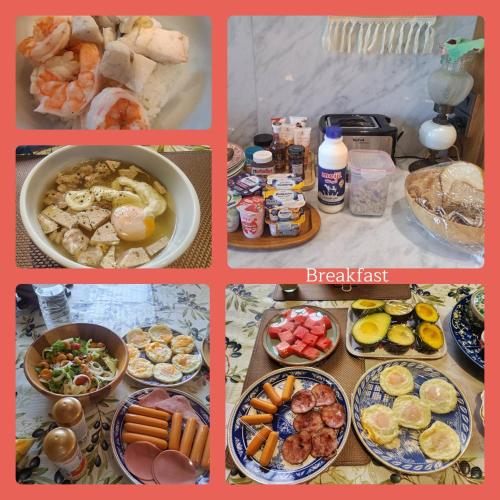 Jídlo v vily nebo okolí