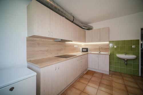 Una cocina o cocineta en Hotel Barborka