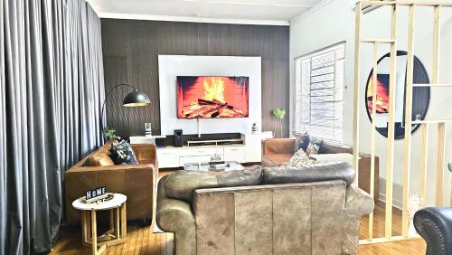 Гостиная зона в Makanaka Home