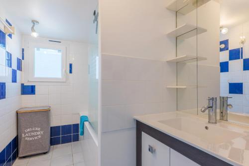 Koupelna v ubytování Appartement de charme en Ardèche