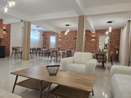 Posezení v ubytování Dwór Bysina