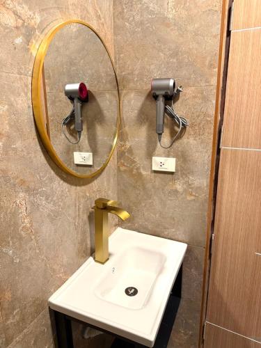 Koupelna v ubytování Me luxe hotel