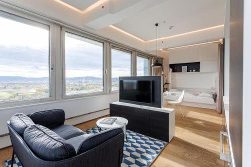 Penthouse Loft with Skyline-View