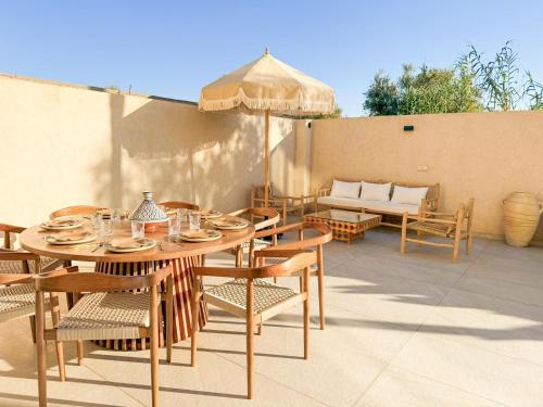 Αίθριο ή υπαίθριος χώρος στο The Sultans House - Luxe Villa in Marrakech met Verwarmd Privezwembad