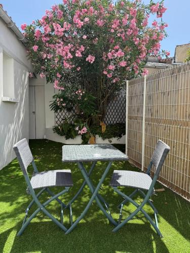 Le petit Saintonge-cour privée et climatiseur