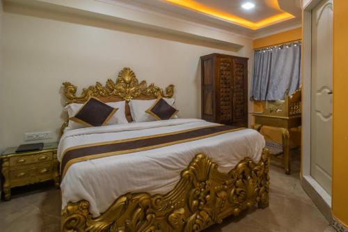 Ένα ή περισσότερα κρεβάτια σε δωμάτιο στο Setrac Orange Hotel