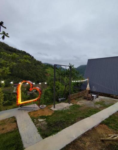 Herní místnost nebo prostor pro děti v ubytování Hill