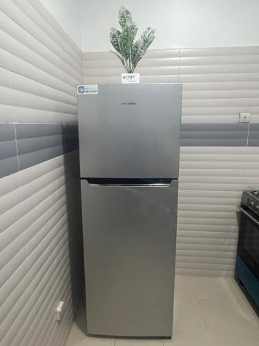 Kuchyň nebo kuchyňský kout v ubytování Farid Street - Studio - Dakar Plateau