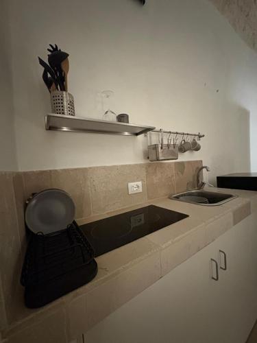 Η κουζίνα ή μικρή κουζίνα στο Suite Glass Green