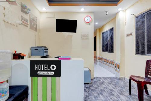 TV a/nebo společenská místnost v ubytování Hotel O Cooum Riverview Chennai Formerly Nimalan Residency