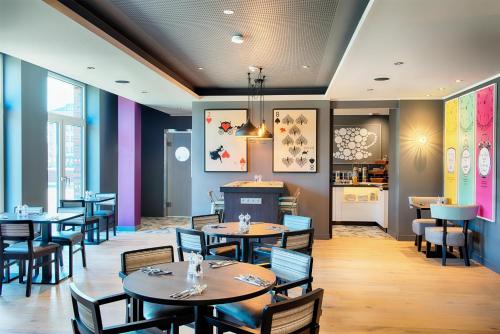 Posezení v ubytování Premier Inn Lübeck City Stadtgraben