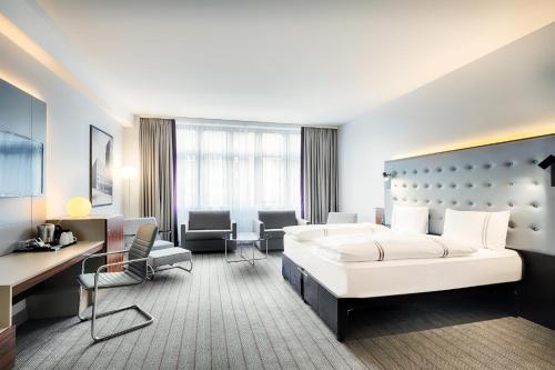 Χώρος καθιστικού στο Premier Inn Köln City Mediapark