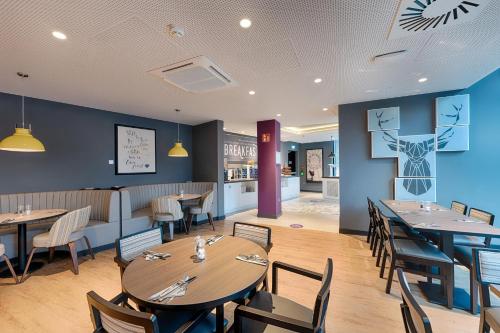 Posezení v ubytování Premier Inn Berlin City Wilmersdorf