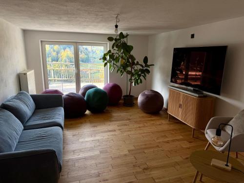 Istumisnurk majutusasutuses Alpe Sonnenruh