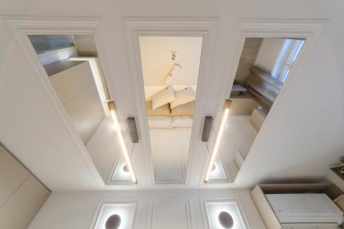 Koupelna v ubytování Sandev Apartments Mocha