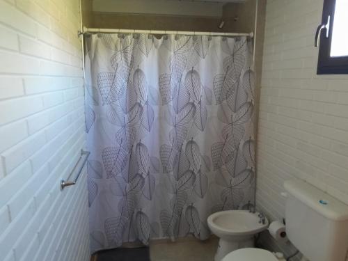 Koupelna v ubytování Aire Serrano