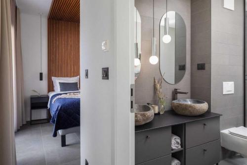 Koupelna v ubytování Bianco